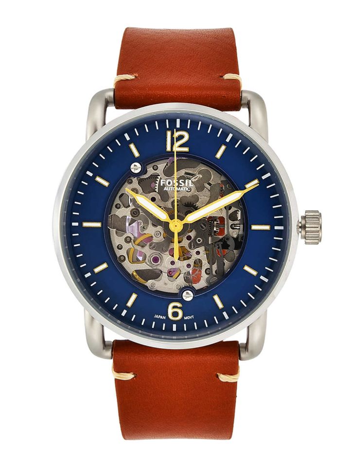 Buy Fossil THE COMMUT Men Blue Analogue Watch ME3159 Watches for