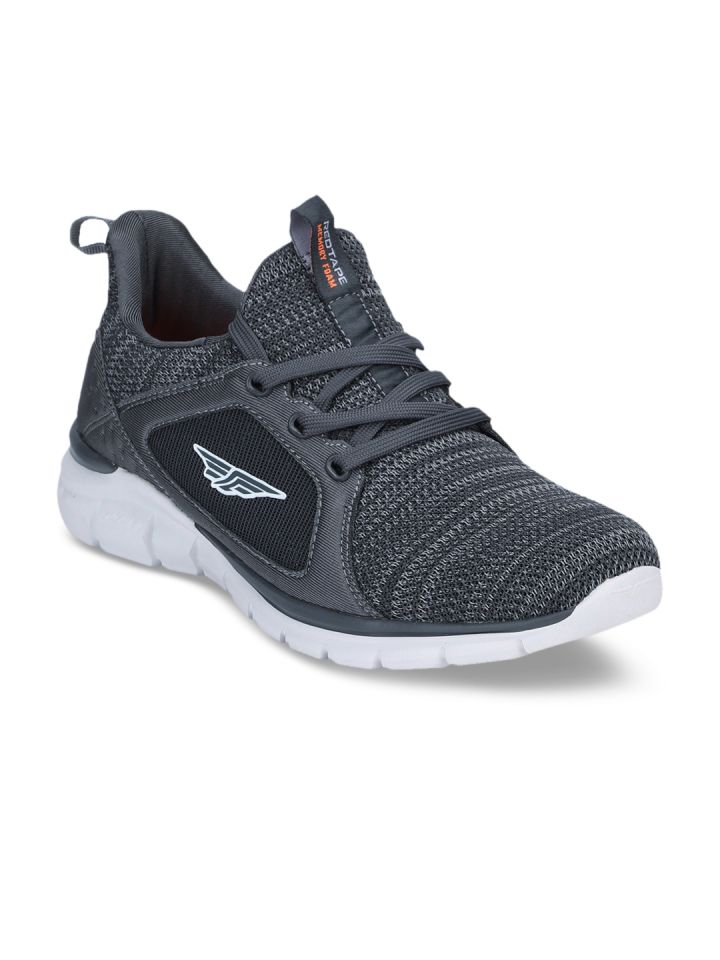 red tape charcoal running shoes