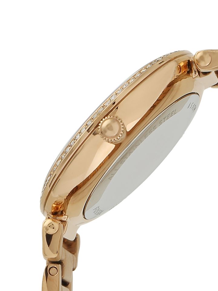 Fossil Women Rose Gold Analogue Watch 