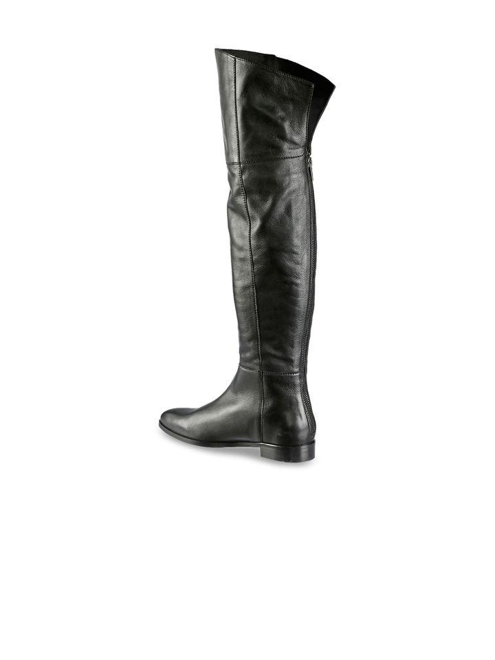 knee length boots myntra