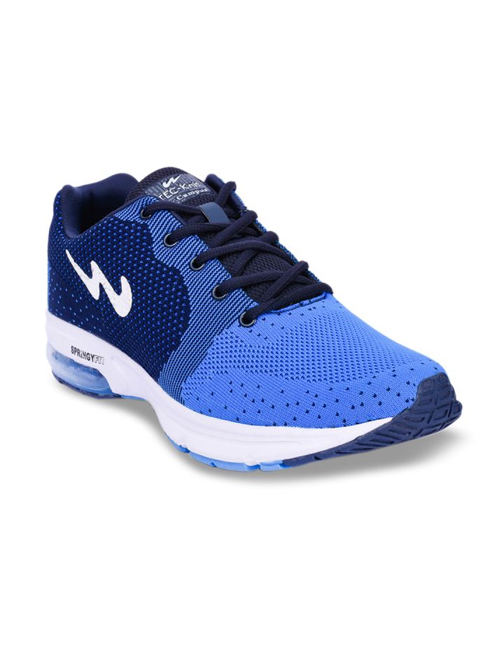 Campus Men Navy Blue GEO Running Shoes