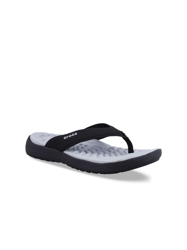 Mens crocs hot sale reviva flip