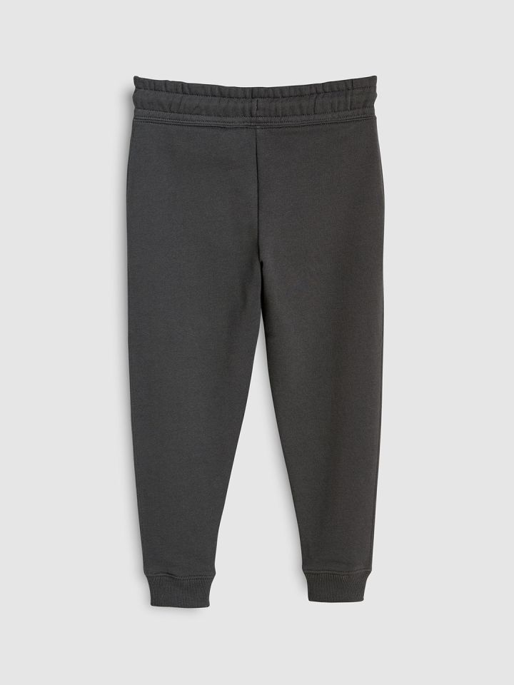 Buy Next Girls Charcoal Grey Solid Joggers Track Pants for Girls