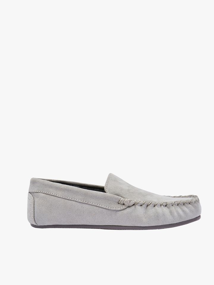 boys grey loafers