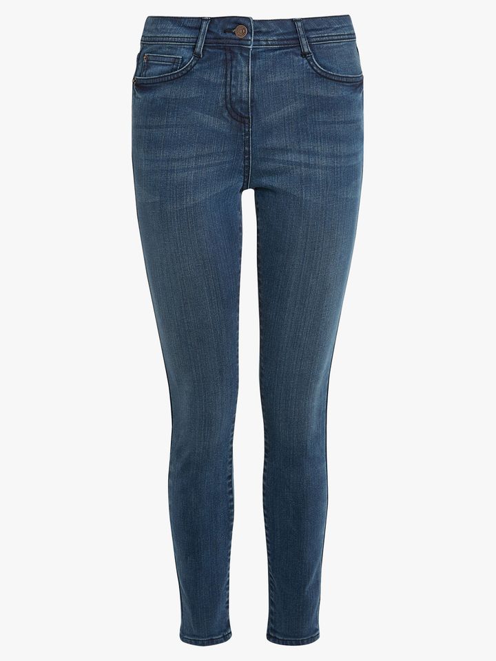 next navy jeans