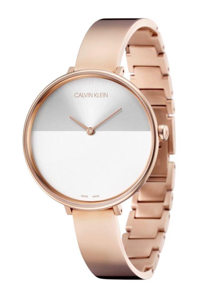 Montre calvin hotsell klein rose gold