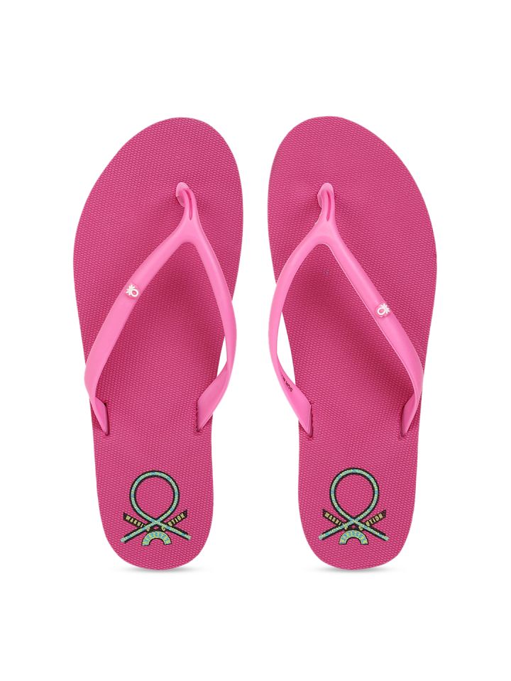 Bright pink flip flops new arrivals