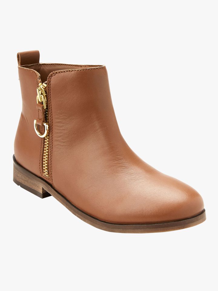 girls tan chelsea boots