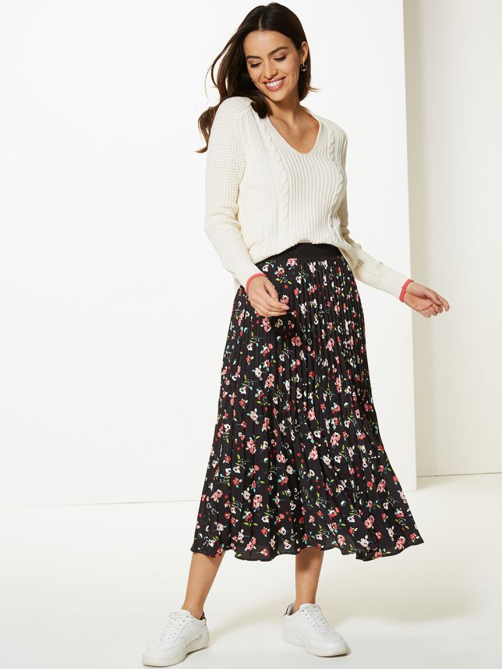 marks and spencer maxi skirt