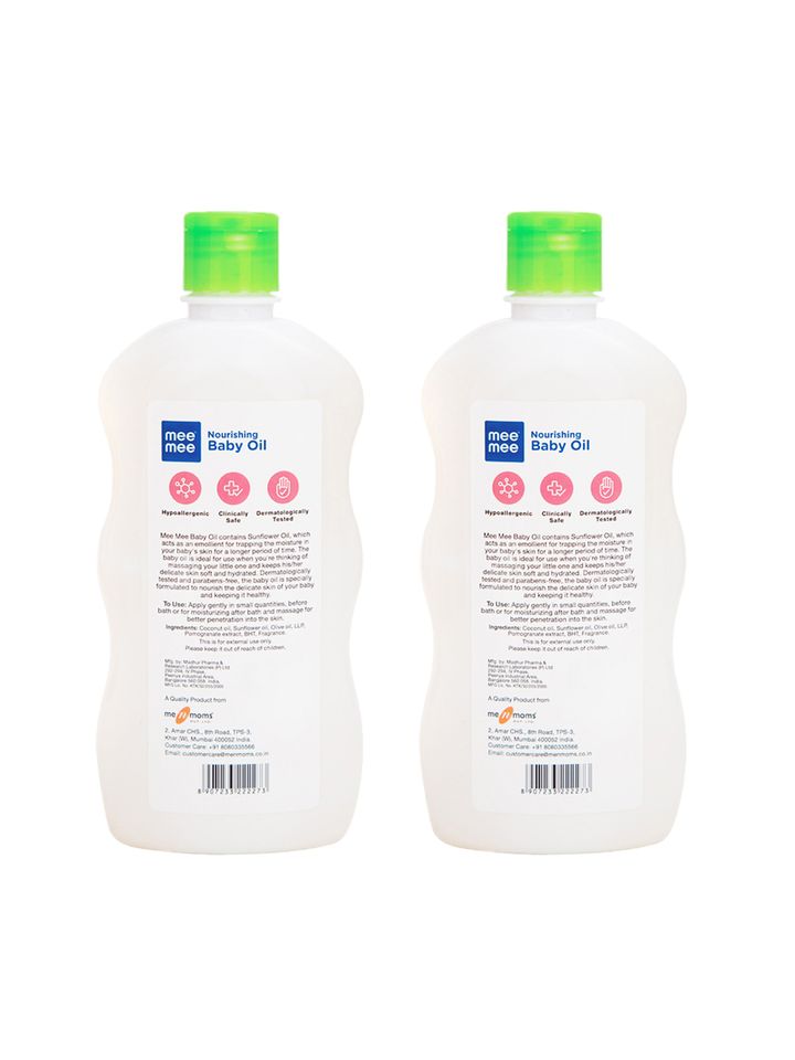 mee mee baby massage oil