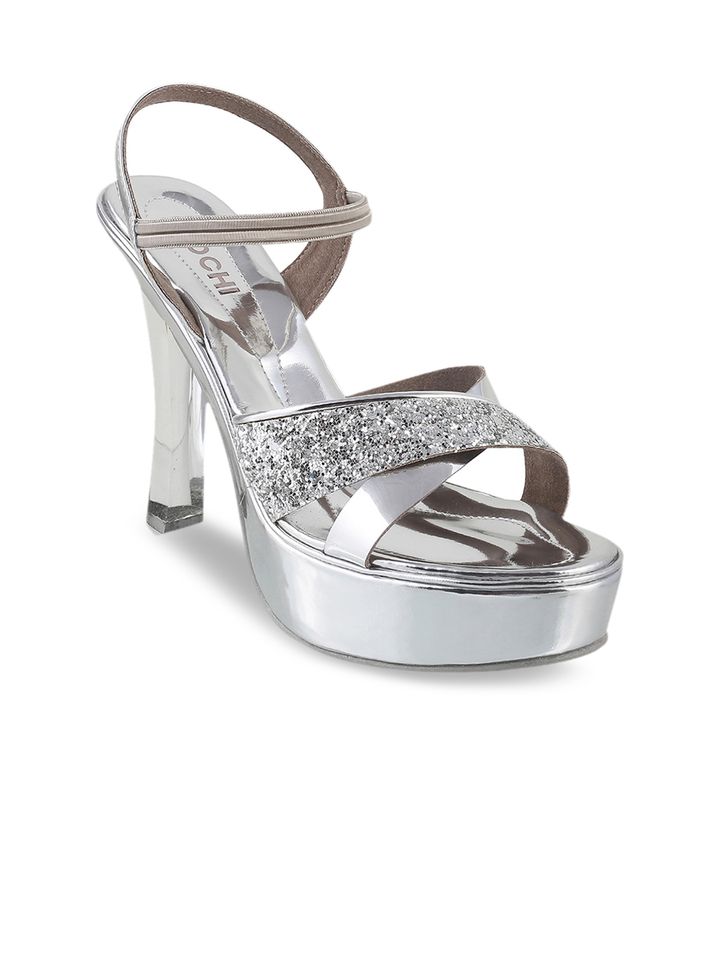 mochi silver sandals
