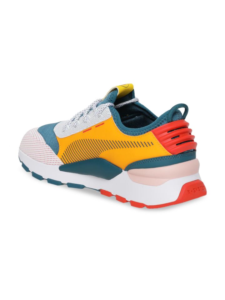 Buy Puma Unisex Multicoloured Leather Sesame Str 50 RS 0 Jr