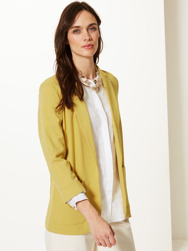 Marks and hotsell spencer yellow coat