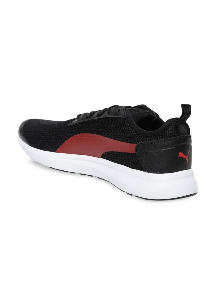 Buy Puma Unisex Black Mesh Breakout V2 Mid Top Sneakers Casual
