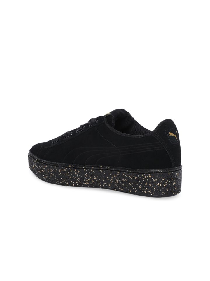 puma vikky platform ribbon dots