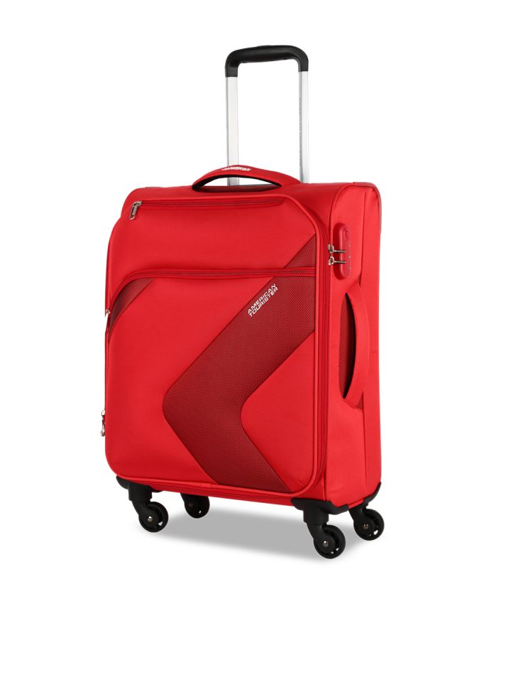 Buy AMERICAN TOURISTER Unisex Red STANFORD PLUS Cabin Trolley Bag