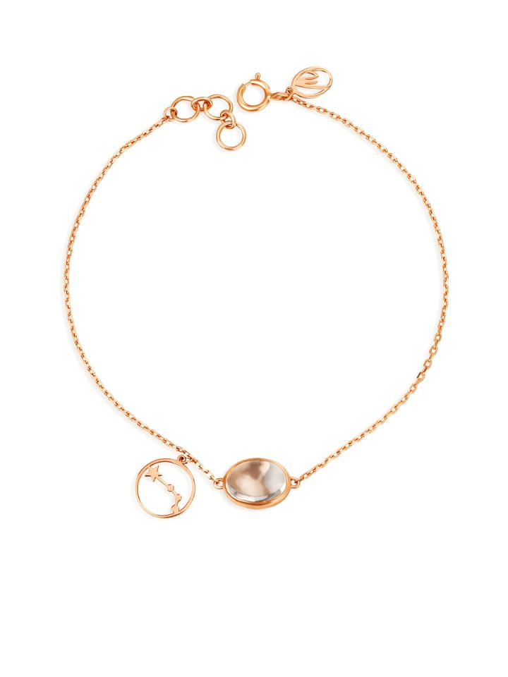 Buy Mia By Tanishq 14KT Rose Gold Aries Birthstone Studded