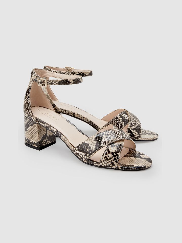 next cream sandals