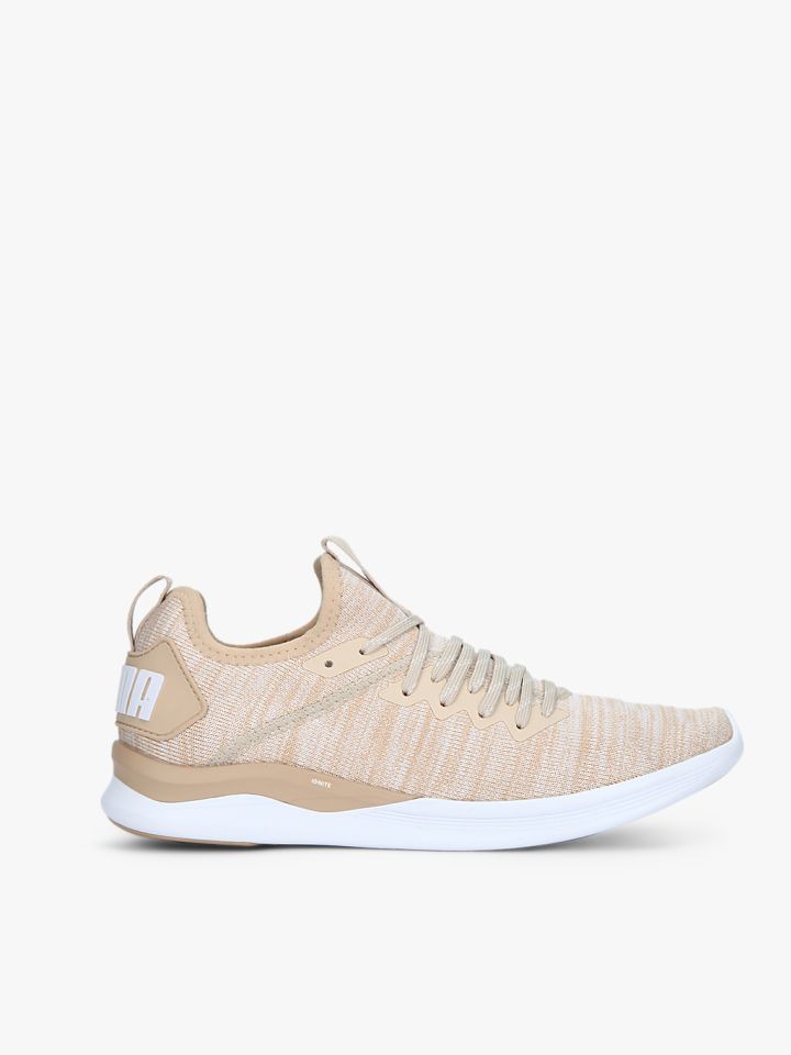 Puma Unisex Brown Ignite Flash Evoknit Running Shoes