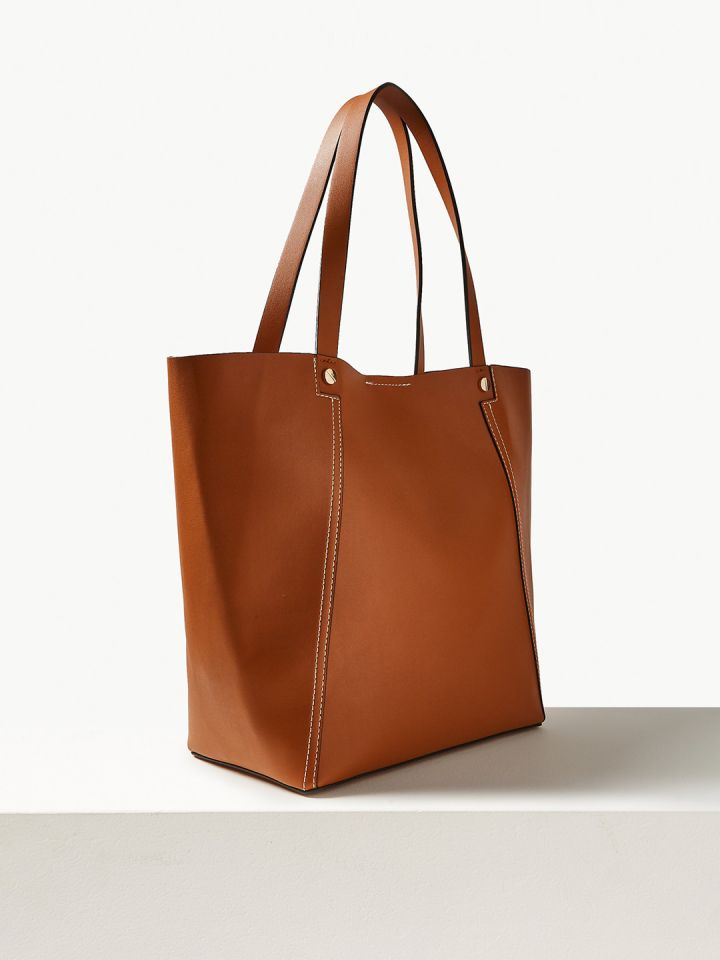 marks and spencer tan bag