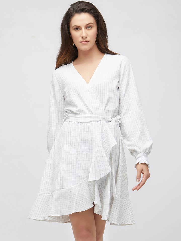 Bebe wrap outlet dress