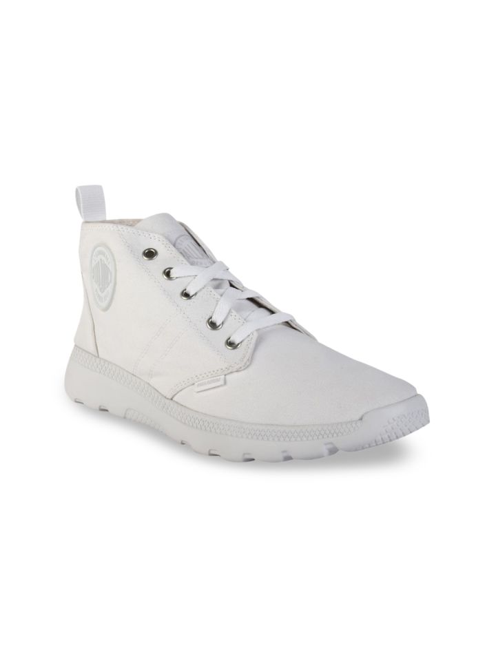 Palladium hot sale white sneakers