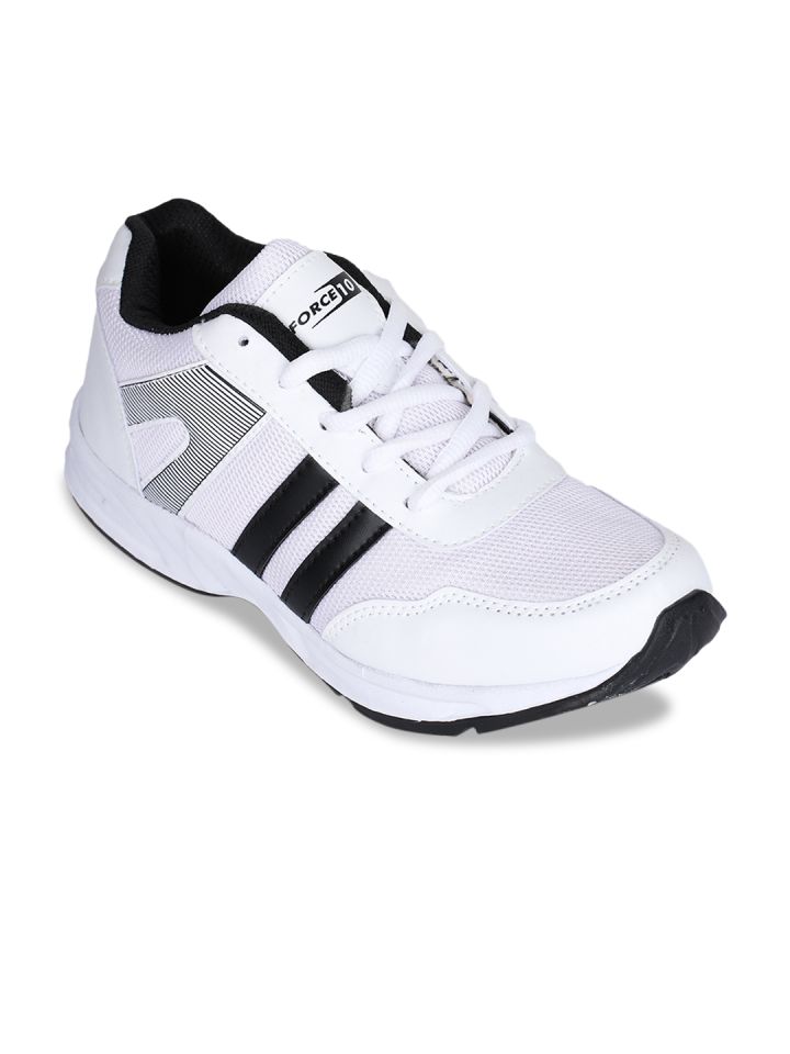 Buy Force 10 Men White Running Shoes 