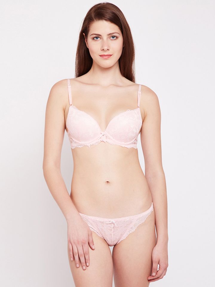 Myntra bra online panty set