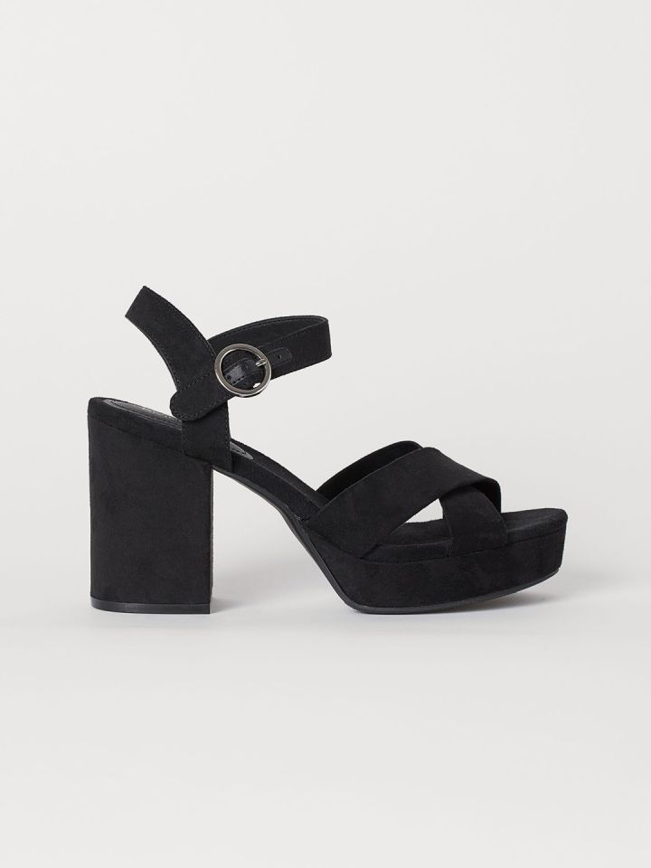 H and 2025 m platform sandals