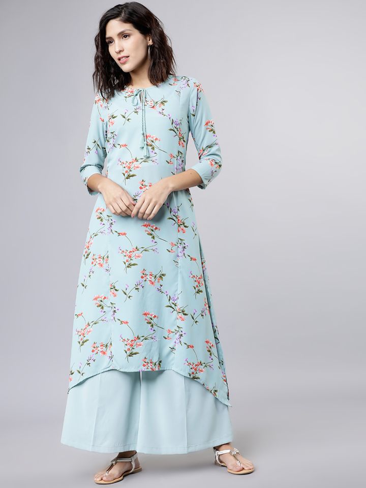 Myntra plazo set clearance