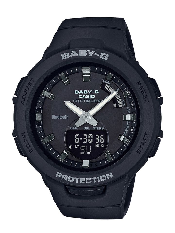 CASIO Baby G Women Black Analogue and Digital Watch BX145 BSA B100 1ADR