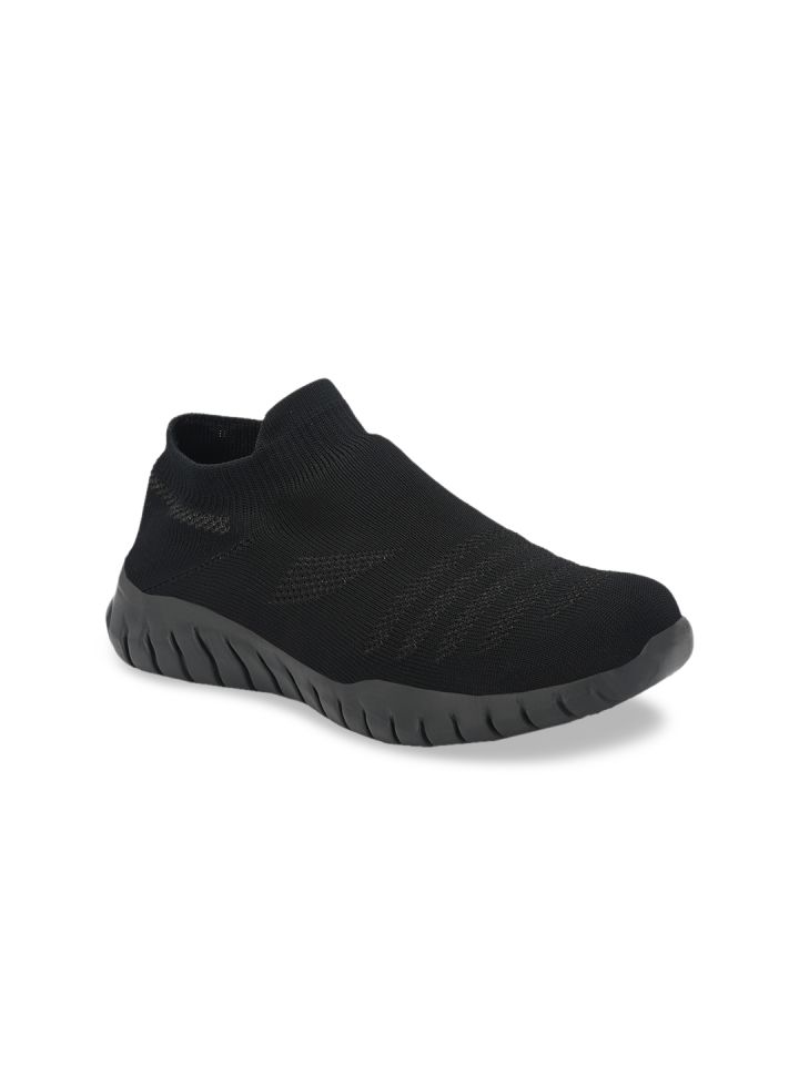 mens black walking shoes