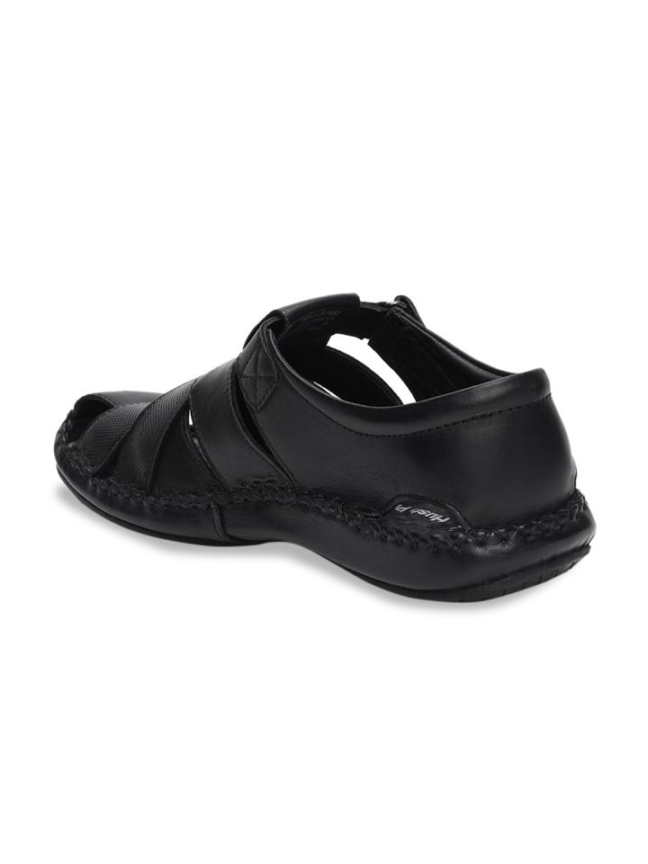 Hush puppies black sandals outlet
