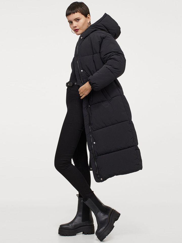 H&m long 2025 puffer jacket