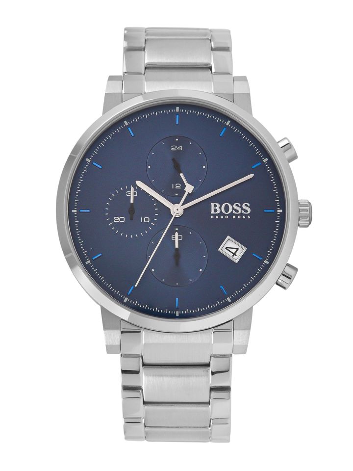 Buy Hugo Boss Men Navy Blue Analogue Watch 1513779 Watches for