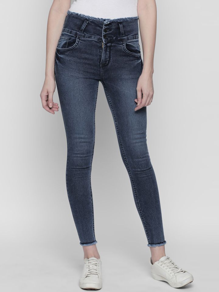 High rise shop jeans myntra