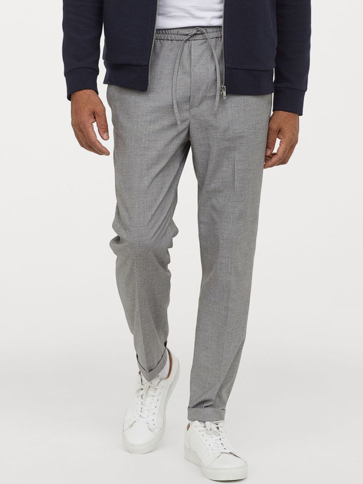 slim fit joggers grey