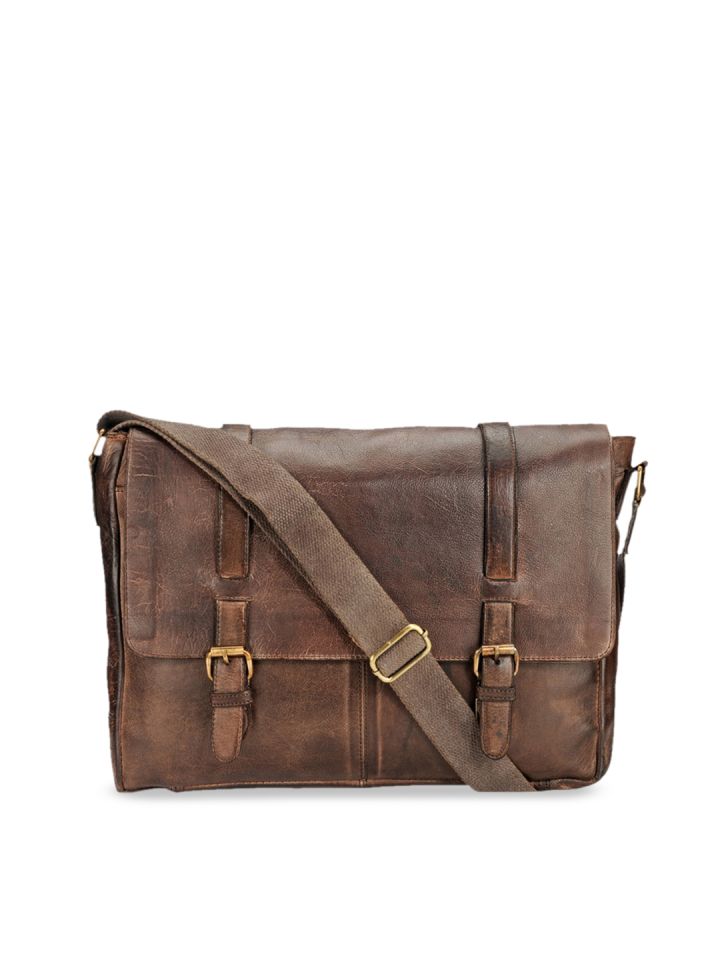 teakwood leather laptop bags