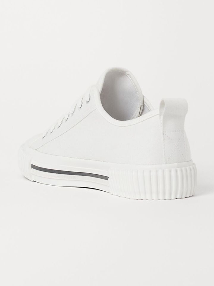 h&m white trainers womens