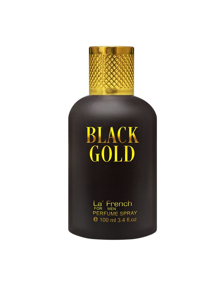 Black and gold new arrivals perfume