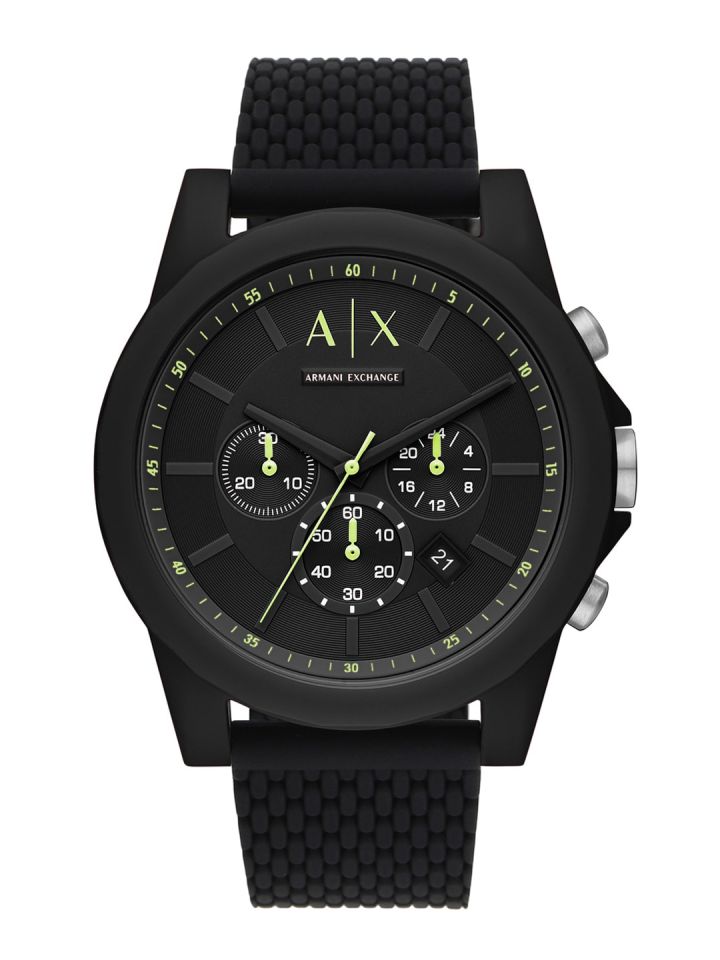 Buy Armani Exchange Men Black Analogue Watch AX1344 Watches for