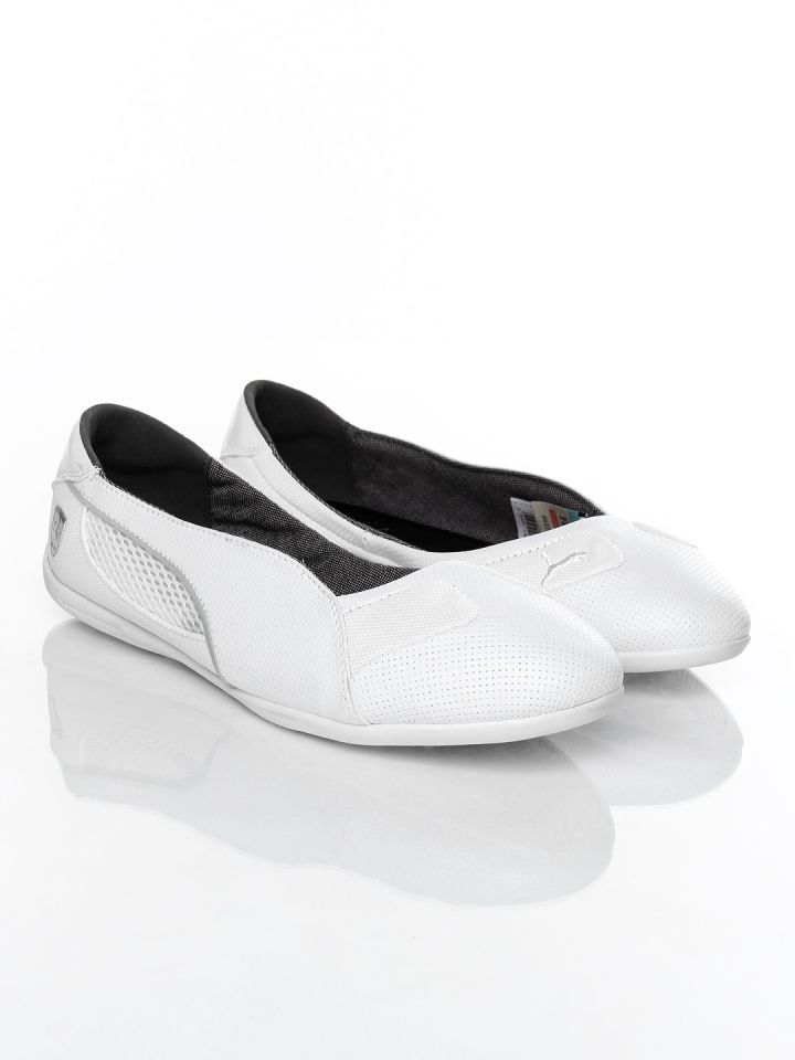 Puma textured ballerinas top