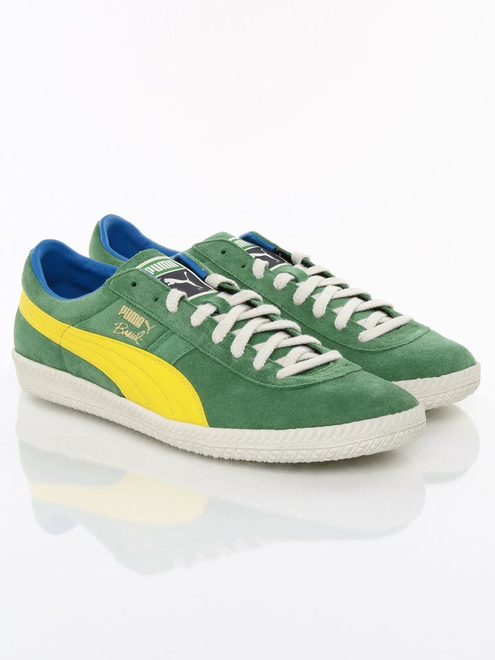 Buy Puma Men Green Puma Brasil Football Vntg Casual Shoes - Casual Shoes  for Men 244932