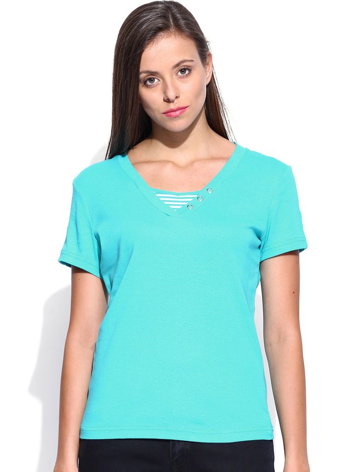Buy Maine By Debenhams Women Blue Top 
