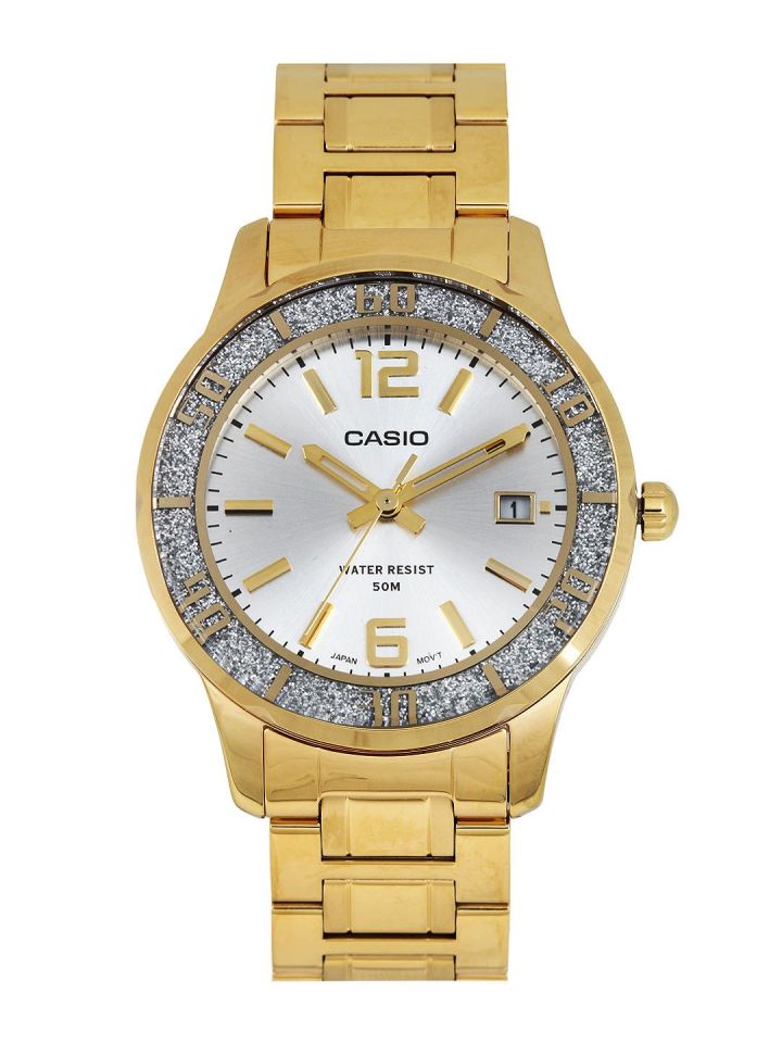 Casio enticer on sale gold