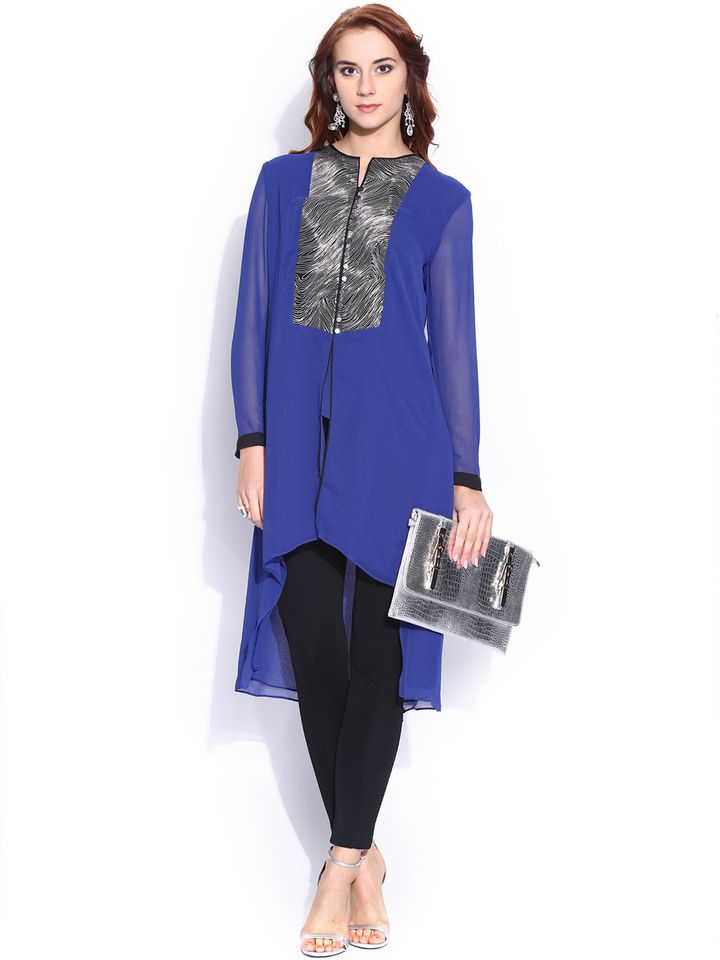 Buy Rgrk By Rohit Gandhi Rahul Khanna Women Blue Tunic Tunics For Women 426324 Myntra Shraddha kapoor spotted in our collection at a party last week.