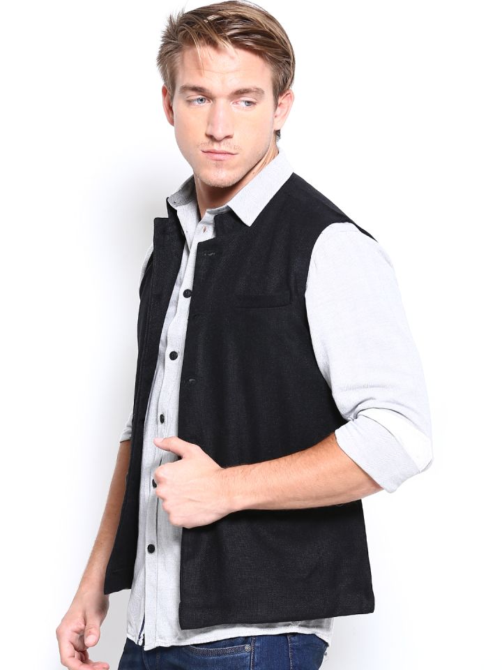 Half outlet jacket sweater