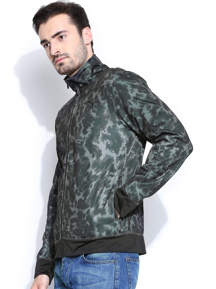 Puma camo deals bomber jacket