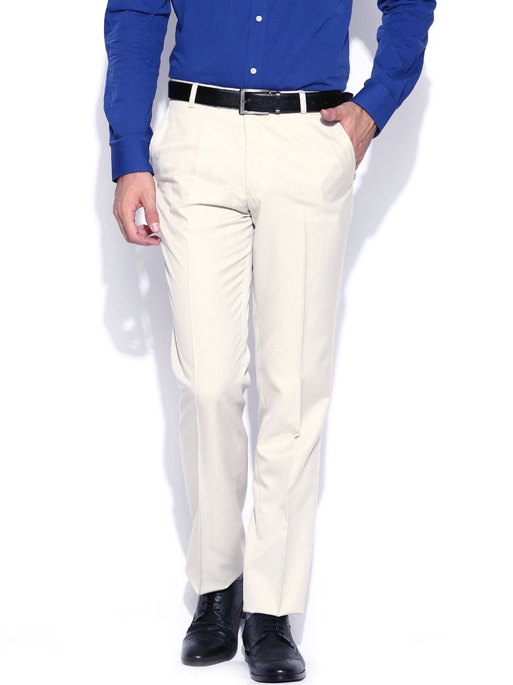 Buy Greenfibre Men Off White Classic 