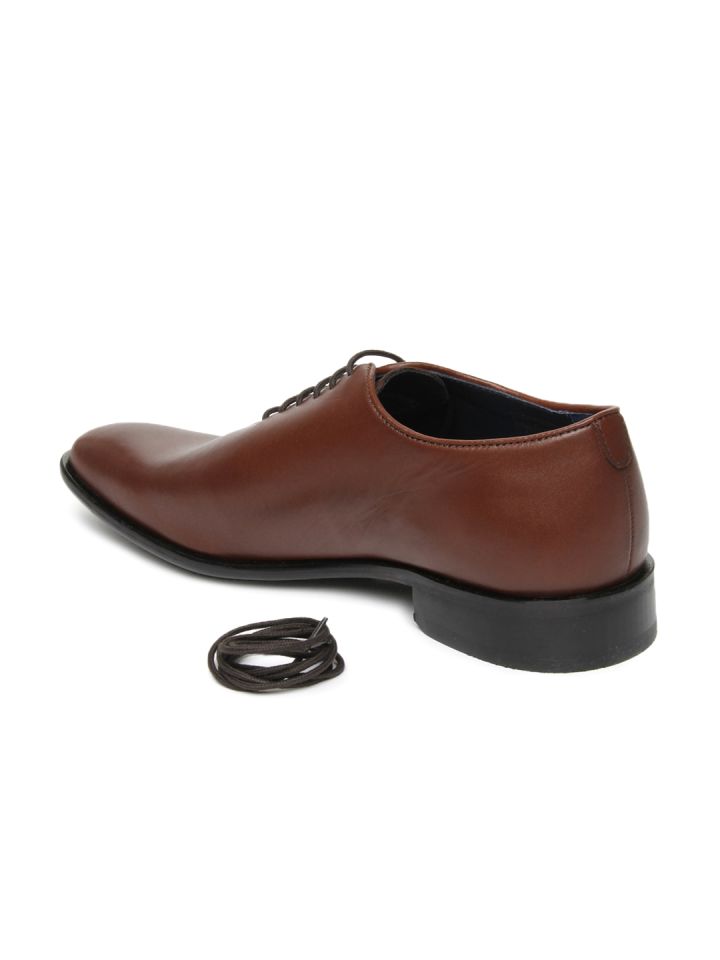 Buy Louis Philippe Men Brown Leather Formal Shoes - Formal Shoes for Men  551597